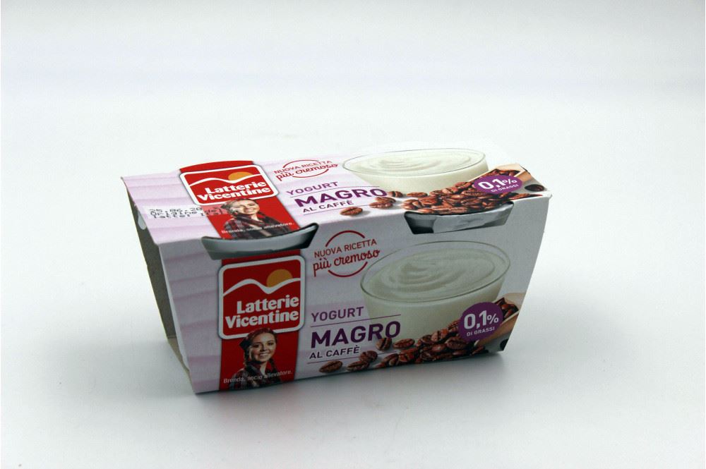 YOGURT MAGRO FRAGOLA 2x125g - Spacci Latterie Vicentine