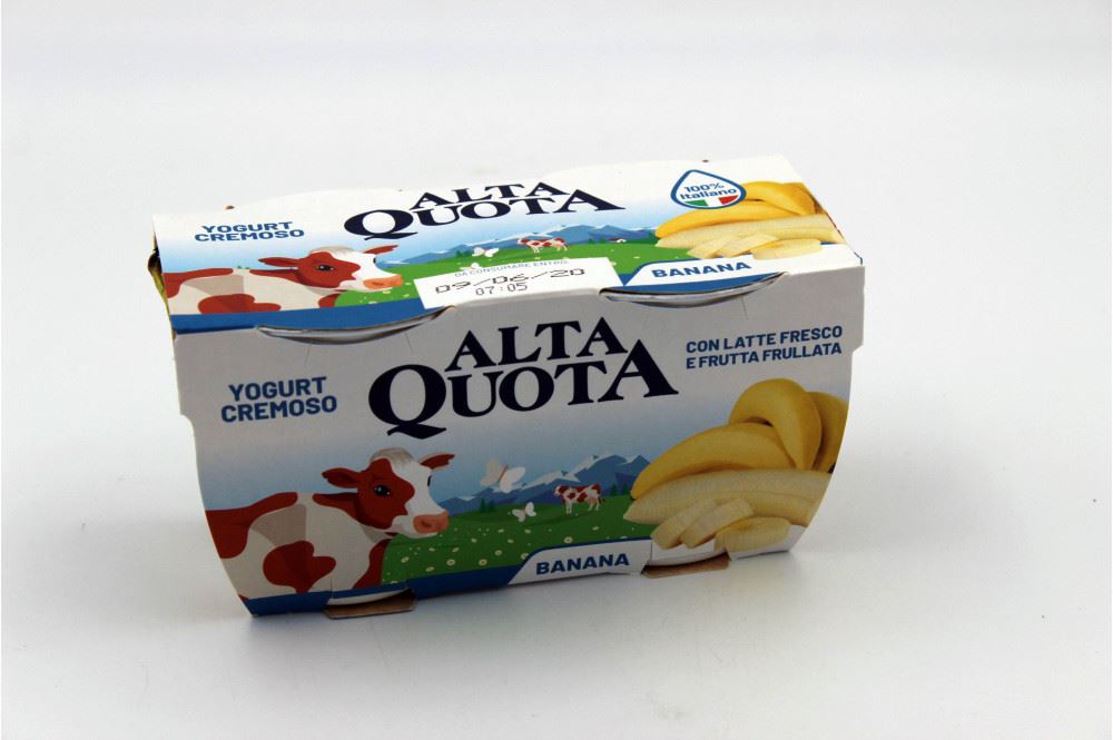 YOGURT INTERO BANANA GR.125X2 DOLOMITI C.LE VI