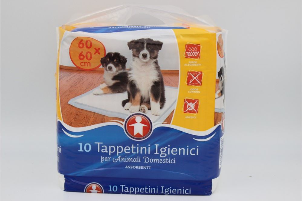 Sigma Tappetini Igienici per animali domestici 60x60 cm 10 pz