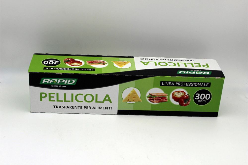 PELLICOLA TRASPARENTE CM 30 - 300 MT in box